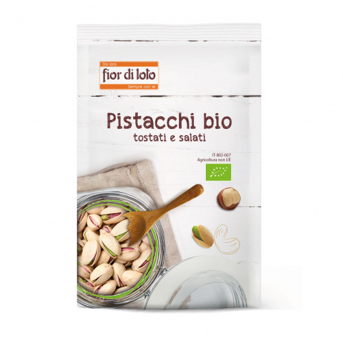 Pistacchi con guscio tostati e salati