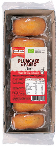 Plumcake di farro allo yogurt