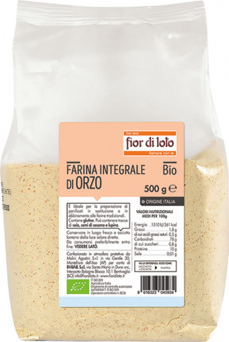 Farina integrale di orzo