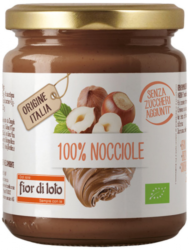 Crema 100% di nocciole tostate