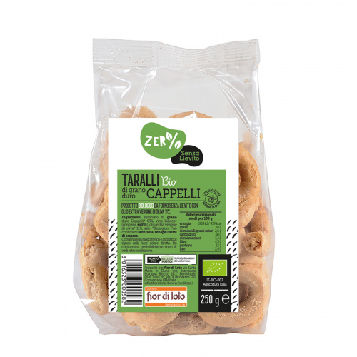 Taralli di grano duro Cappelli