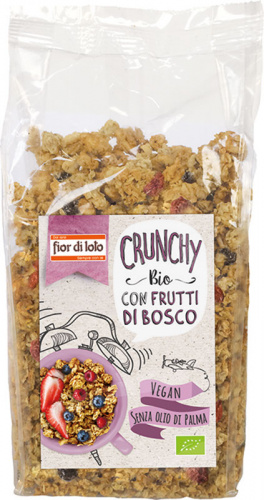 Crunchy con frutti di bosco