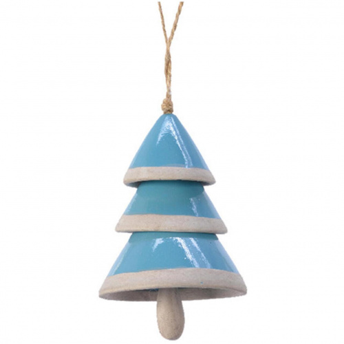 Decoro in terracotta - Azzurro