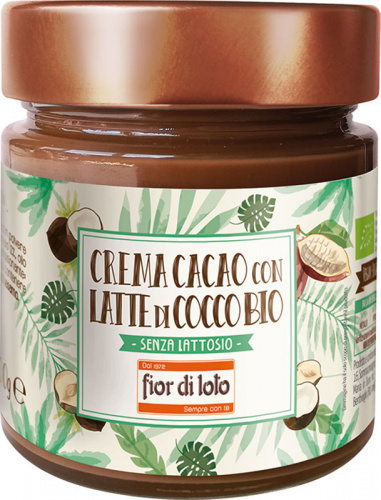 Crema con latte di cocco e nocciole