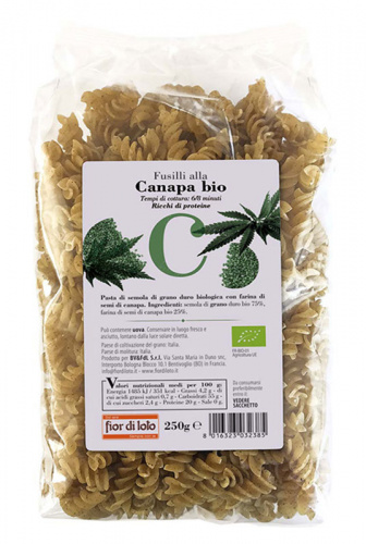 Fusilli alla canapa