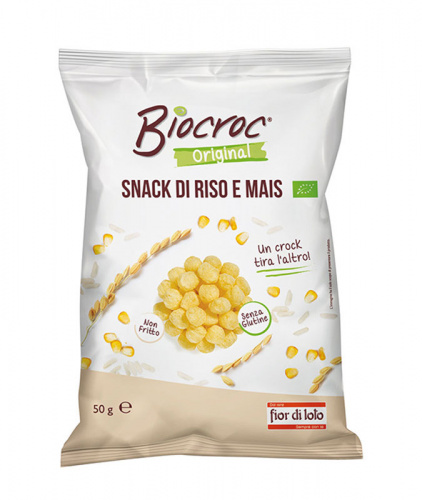 Snack di riso e mais