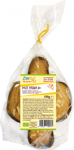 Mini dolce pasqua senza glutine con granella