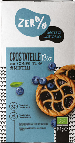 Crostatelle ai mirtilli