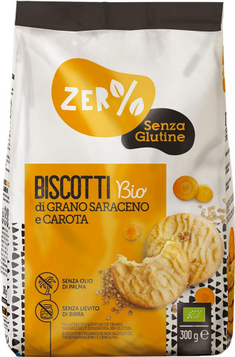 Biscotti di grano saraceno e carota