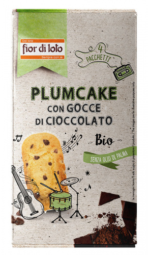 Plumcake con gocce di cioccolato