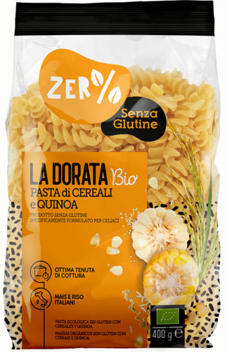 La Dorata - Fusilli senza glutine di cereali e quinoa