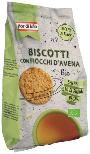 Biscotti con fiocchi d'avena