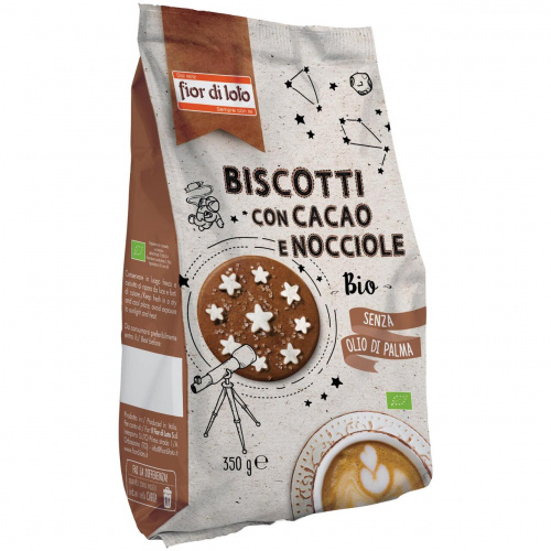 Biscotti con cacao e nocciole