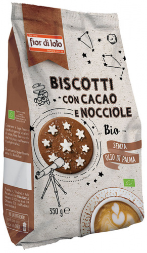 Biscotti con cacao e nocciole