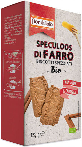 Biscotti speculoos di farro