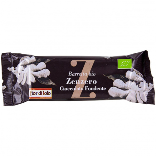 Barretta allo zenzero e cioccolato fondente