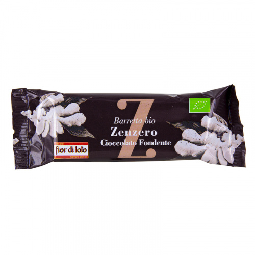Barretta allo zenzero e cioccolato fondente