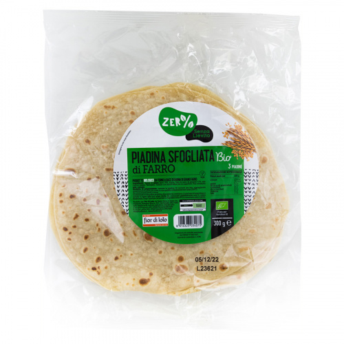 Piadina sfogliata di farro