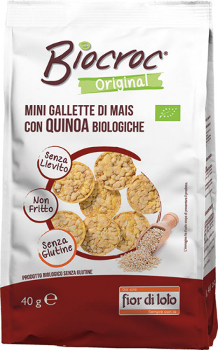 Biocroc con mais e quinoa