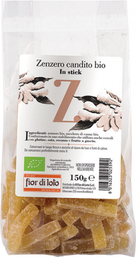 Zenzero candito stick