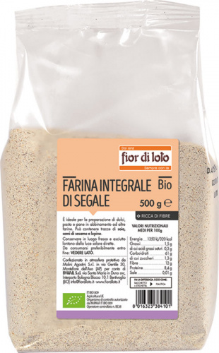 Farina integrale di segale