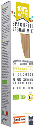 Spaghetti di legumi mix