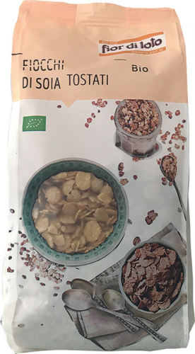 Fiocchi di soia tostati