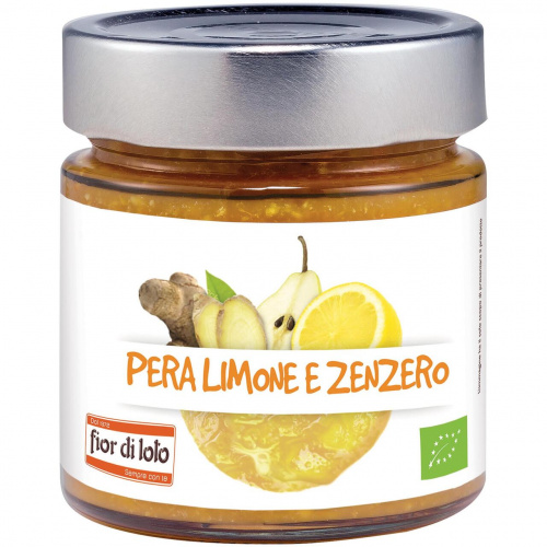 Composta di pera limone e zenzero