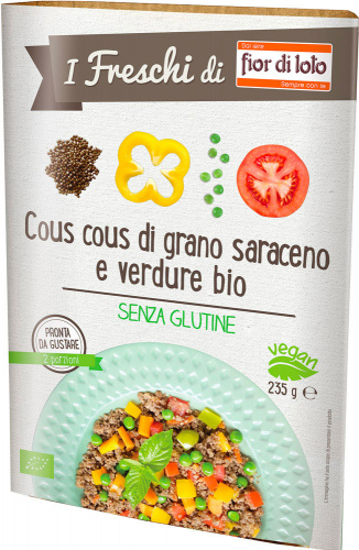 Cous cous di grano saraceno e verdure