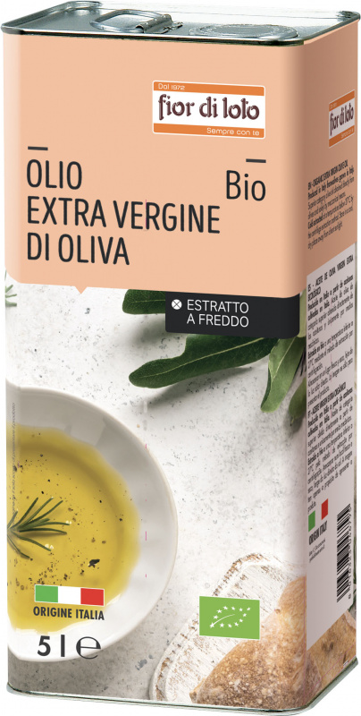 Olio extra vergine di oliva in latta