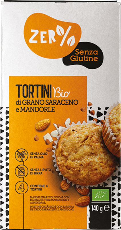 Tortini di grano saraceno e mandorle