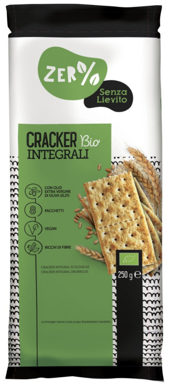 Crackers integrali senza lievito