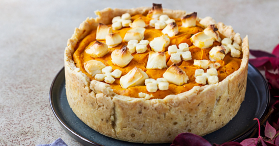 TORTA SALATA ZUCCA E FETA AL PROFUMO DI TIMO