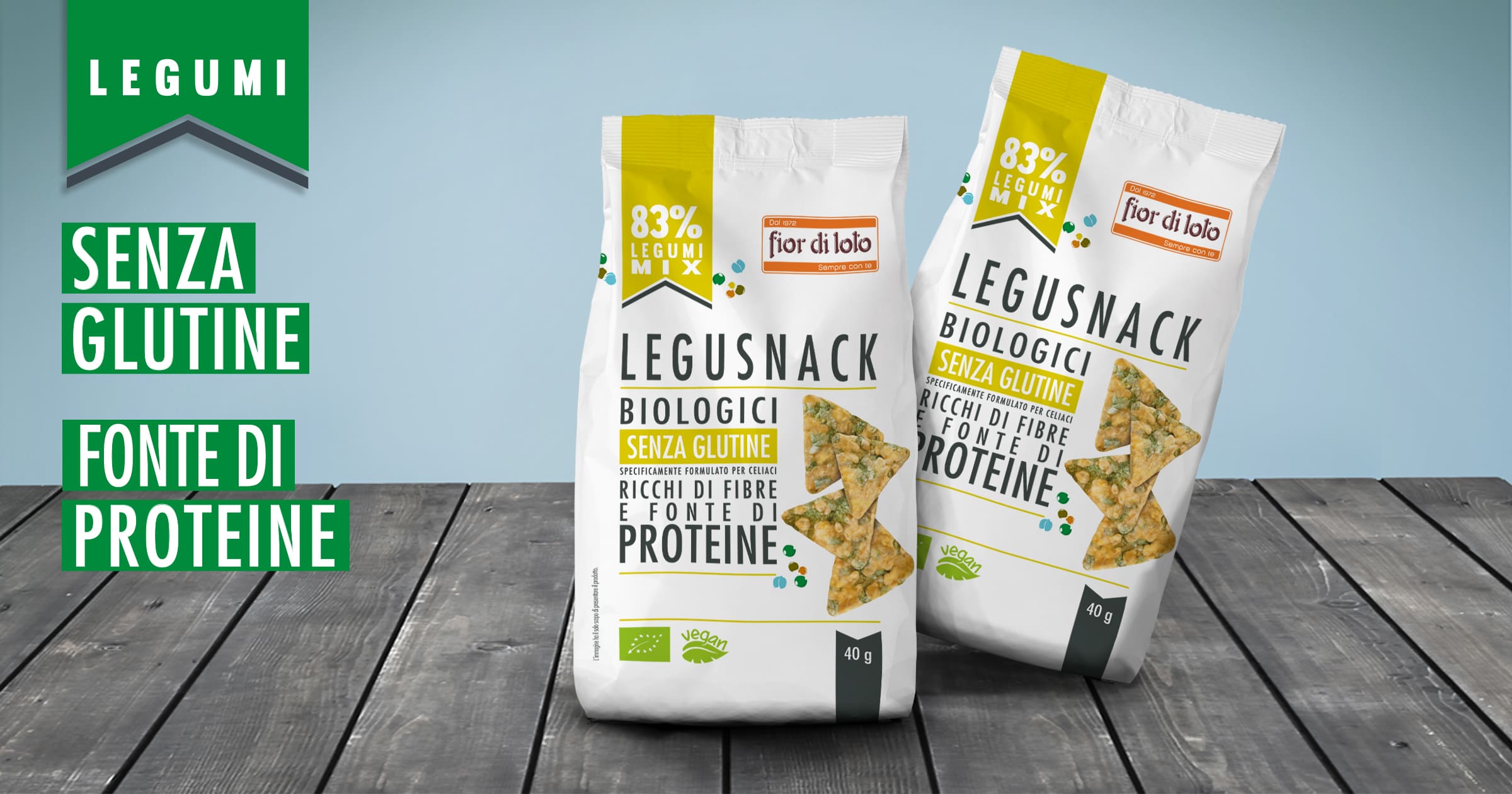 I Legusnack: uno nuovo snack bio e sfizioso fatto con i legumi