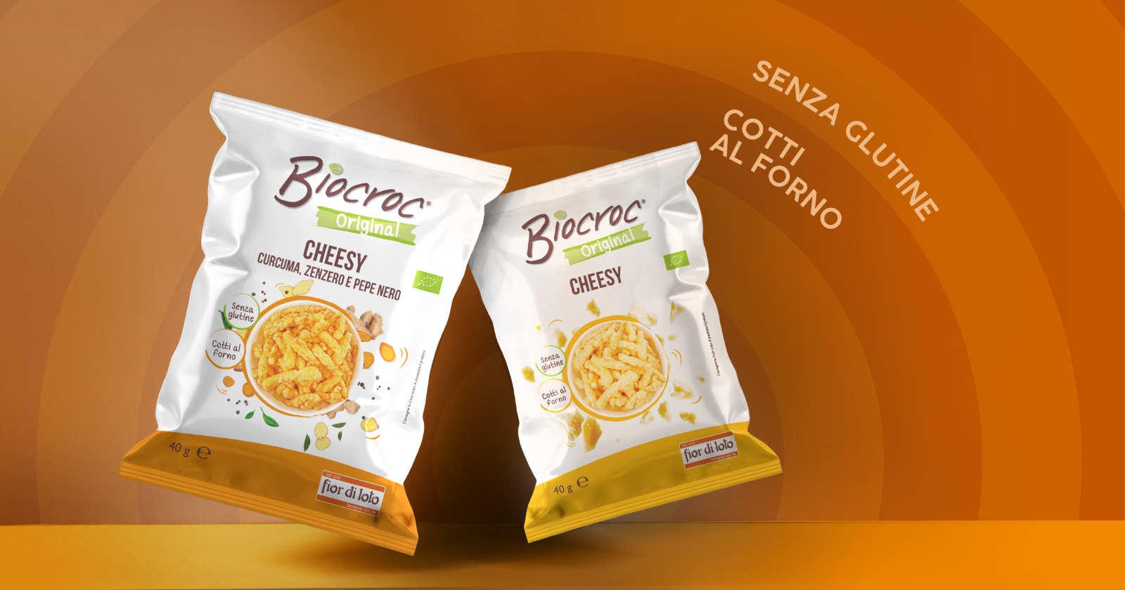 Biocroc Cheesy: i croccanti snack per una pausa sfiziosa.