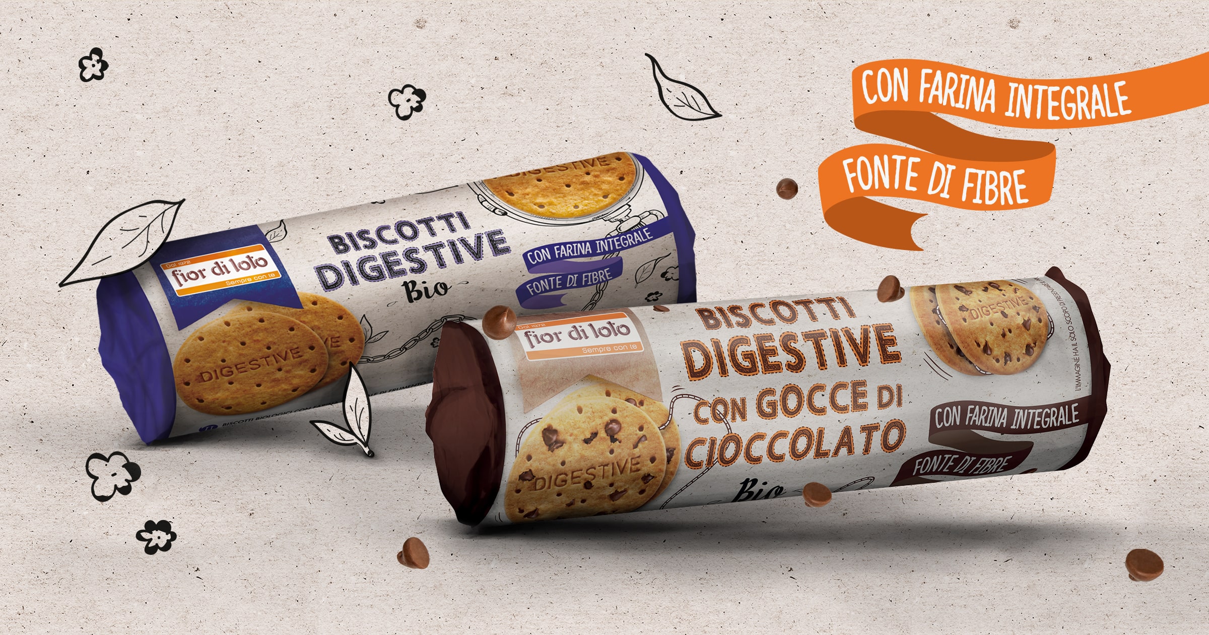 Digestive: il biscotto bio con farina integrale che parla inglese