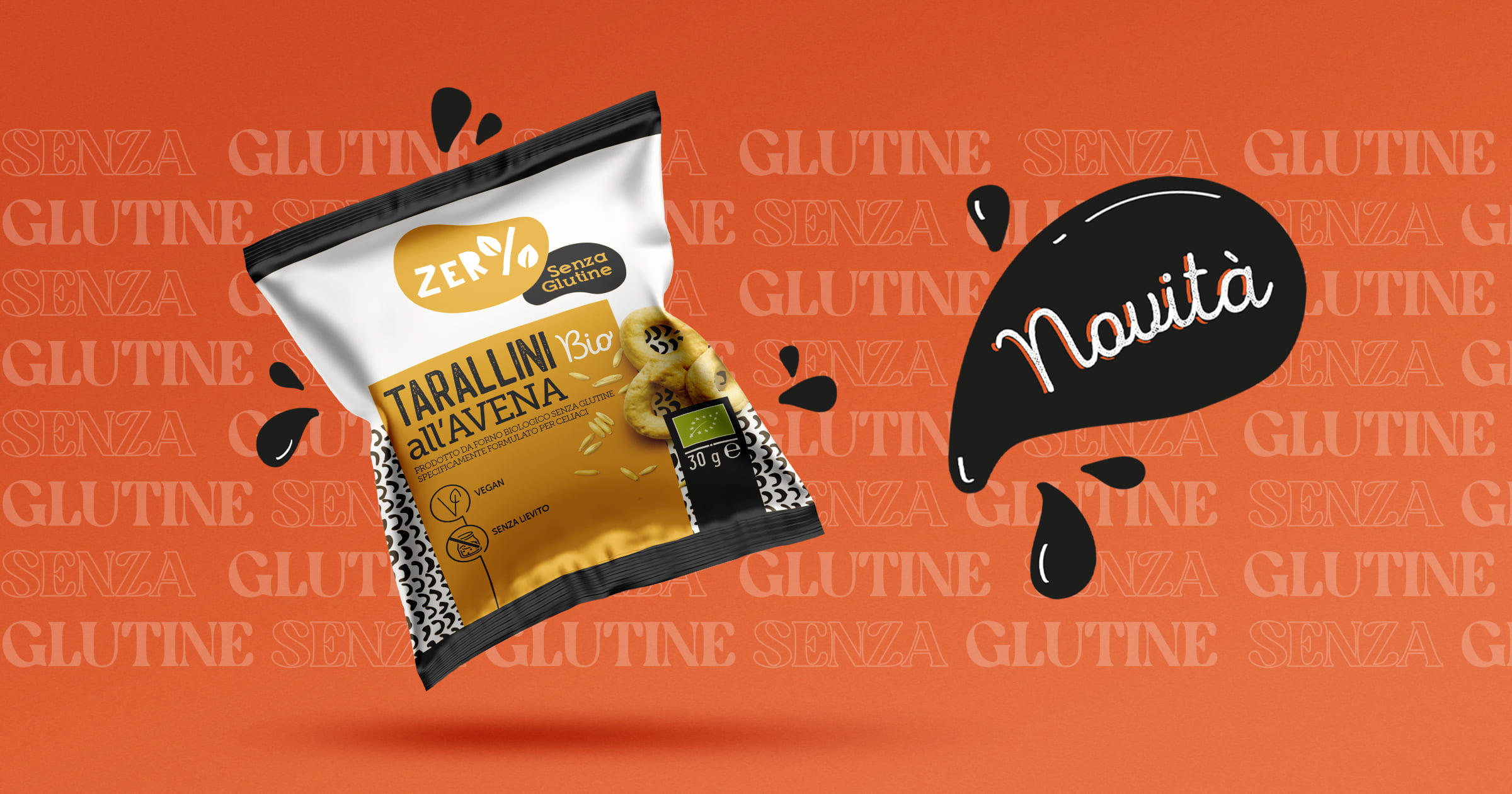 Sono arrivati i nuovi tarallini all'avena biologici Zer%Glutine! 